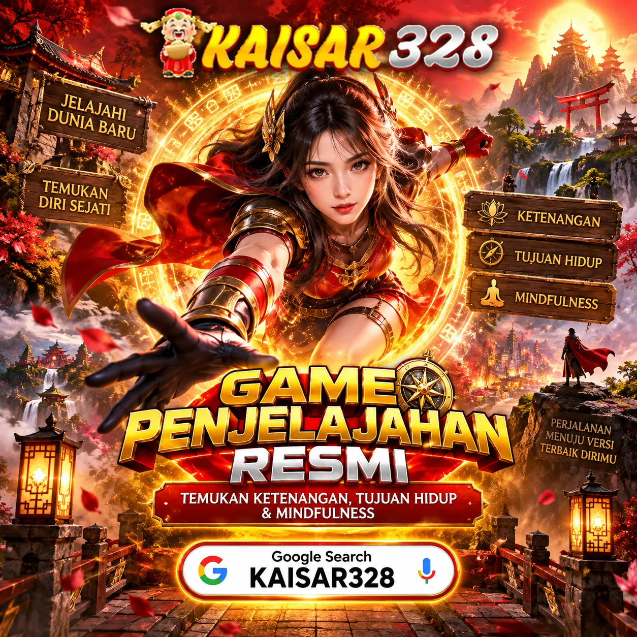 KAISAR328: Game Penjelajahan Resmi Temukan Ketenangan, Tujuan Hidup & Mindfulness